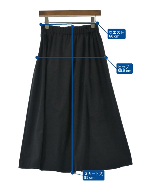 Ballsey（ボールジー）ロング・マキシ丈スカート 黒 サイズ:34(S位) レディース/2200643584037