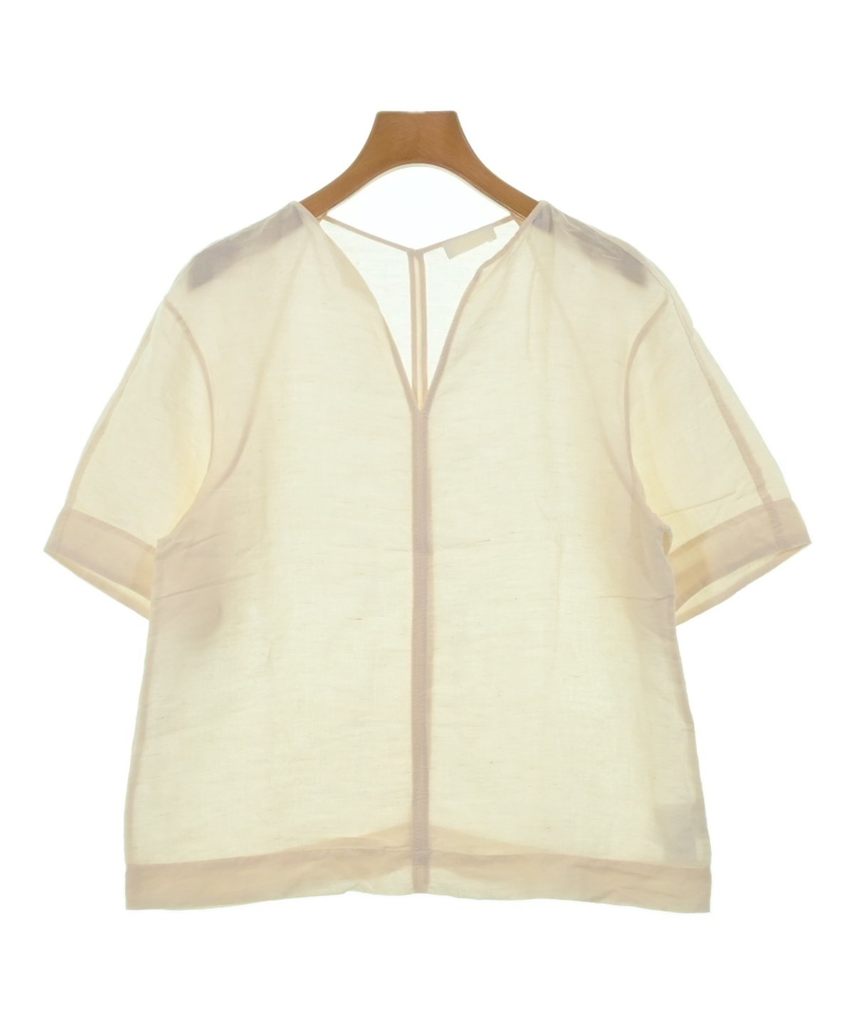 Ballsey ブラウス レディース ボールジー 中古　古着 Ballsey（ボールジー）ブラウス ベージュ サイズ:36(M位