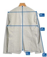 Ballsey（ボールジー）ノーカラージャケット グレー サイズ:36(M位) レディース/2200619534042