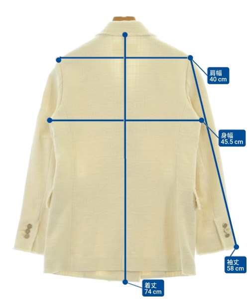 Ballsey（ボールジー）カジュアルジャケット 白 サイズ:36(M位) レディース/2200617508090