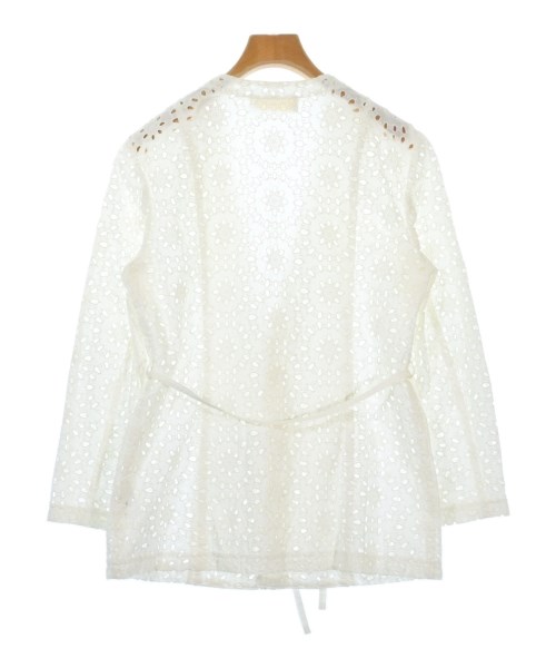 Ballsey（ボールジー）ノーカラージャケット 白 サイズ:36(M位) レディース/2200622118031