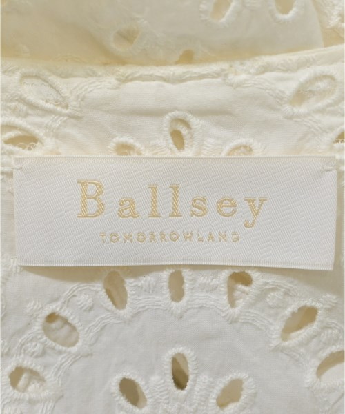 Ballsey（ボールジー）ノーカラージャケット 白 サイズ:36(M位) レディース/2200622118031