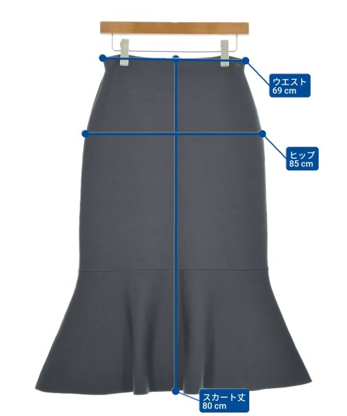 Ballsey（ボールジー）ロング・マキシ丈スカート 紫 サイズ:36(M位) レディース/2200613504188