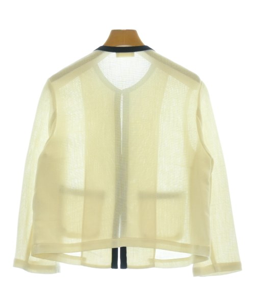 Ballsey（ボールジー）ノーカラージャケット 白 サイズ:36(M位) レディース/2200625288045