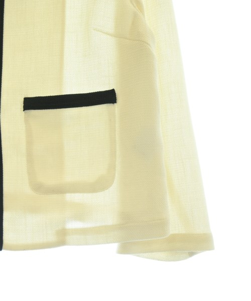 Ballsey（ボールジー）ノーカラージャケット 白 サイズ:36(M位) レディース/2200625288045