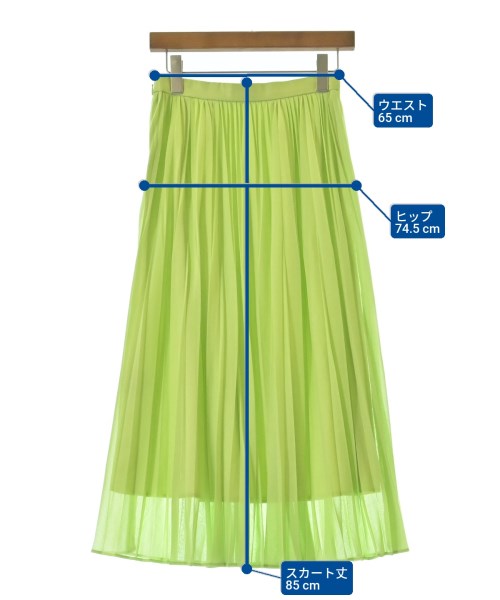 Ballsey（ボールジー）ロング・マキシ丈スカート 緑 サイズ:34(S位) レディース/2200617241126