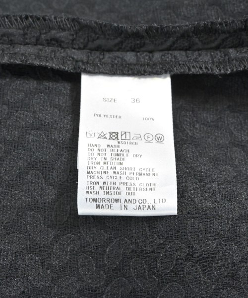 Ballsey（ボールジー）ブラウス 黒 サイズ:36(M位) レディース/2200616583203