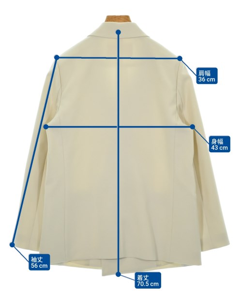 Ballsey（ボールジー）カジュアルジャケット 白 サイズ:34(S位) レディース/2200627943027