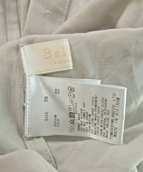 Ballsey（ボールジー）カジュアルシャツ グレー サイズ:36(M位) レディース/2200630633021