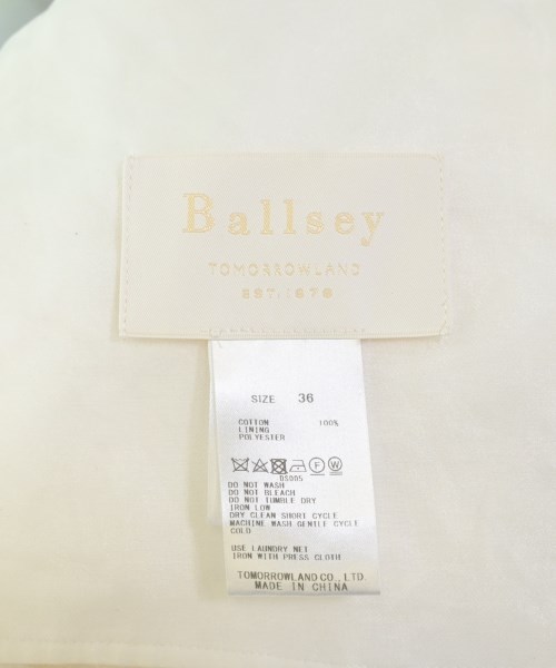 Ballsey（ボールジー）カジュアルジャケット 白 サイズ:36(M位) レディース/2200619179021
