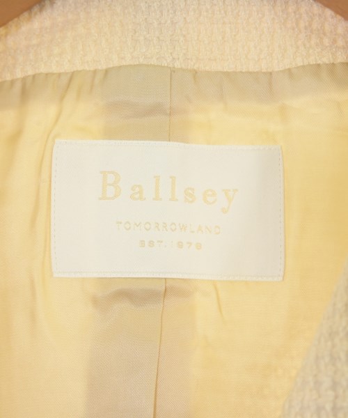 Ballsey（ボールジー）ノーカラージャケット 白 サイズ:36(M位) レディース/2200631936091