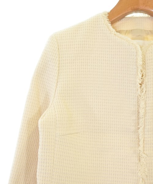 Ballsey（ボールジー）ノーカラージャケット 白 サイズ:36(M位) レディース/2200631936091