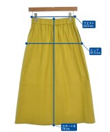 Ballsey（ボールジー）ロング・マキシ丈スカート 黄 サイズ:34(S位) レディース/2200607309058