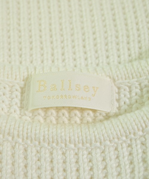 Ballsey（ボールジー）ベスト/ノースリーブ 白 サイズ:S レディース/2200616171035