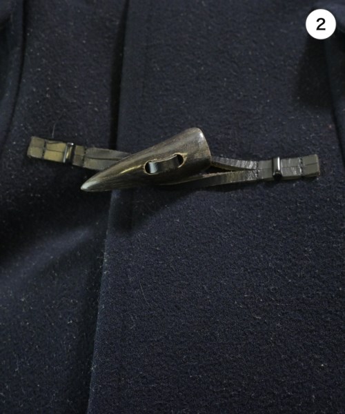 MACPHEE（マカフィー）ダッフルコート 紺 サイズ:34(S位) レディース/2200610914010