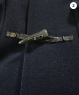 MACPHEE（マカフィー）ダッフルコート 紺 サイズ:34(S位) レディース/2200610914010