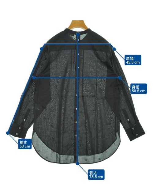 Ballsey（ボールジー）カジュアルシャツ 黒 サイズ:36(M位) レディース/2200619891060