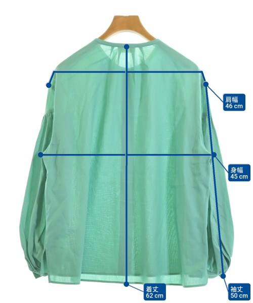 Ballsey（ボールジー）ブラウス 緑 サイズ:36(M位) レディース/2200618579044