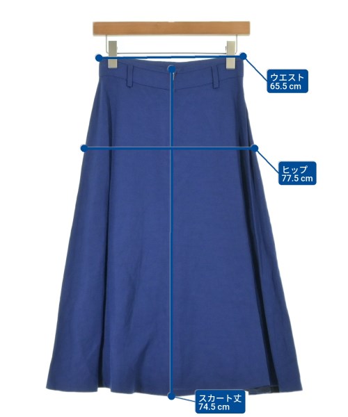 Ballsey（ボールジー）ロング・マキシ丈スカート 青 サイズ:34(S位) レディース/2200610953194
