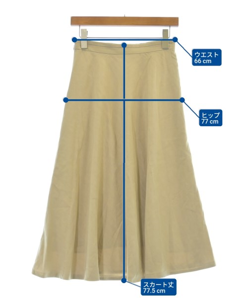 Ballsey（ボールジー）ロング・マキシ丈スカート ベージュ サイズ:34(S位) レディース/2200602732066