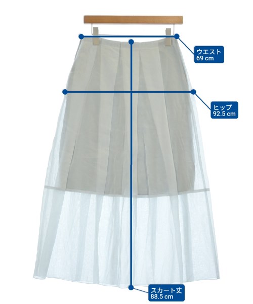 Ballsey（ボールジー）ロング・マキシ丈スカート 青 サイズ:36(M位) レディース/2200602691066