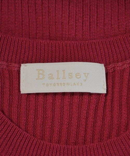 Ballsey（ボールジー）ベスト/ノースリーブ 赤 サイズ:S レディース/2200600899020