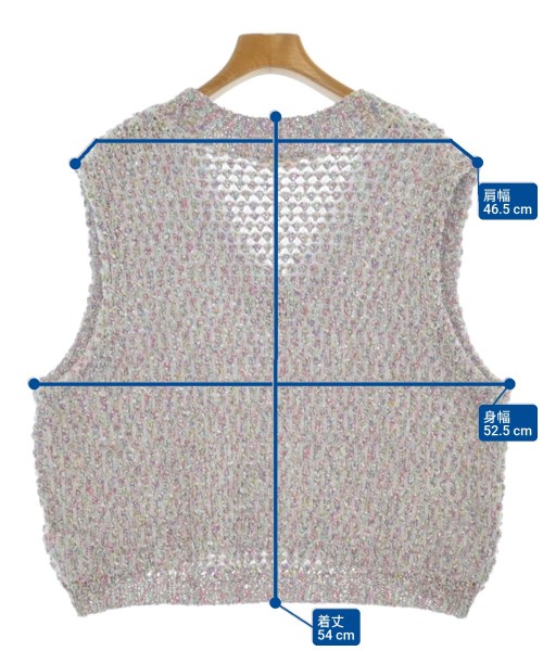 Ballsey（ボールジー）ベスト/ノースリーブ ピンク サイズ:S レディース/2200669485042