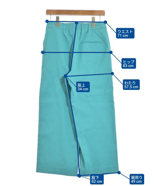 Ballsey（ボールジー）スラックス 青 サイズ:38(L位) レディース/2200673343055