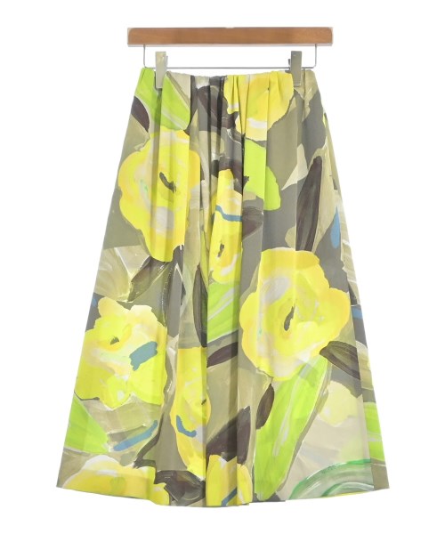 Ballsey(ボールジー)ロング・マキシ丈スカート 緑 サイズ:34(S位)/2200673806024