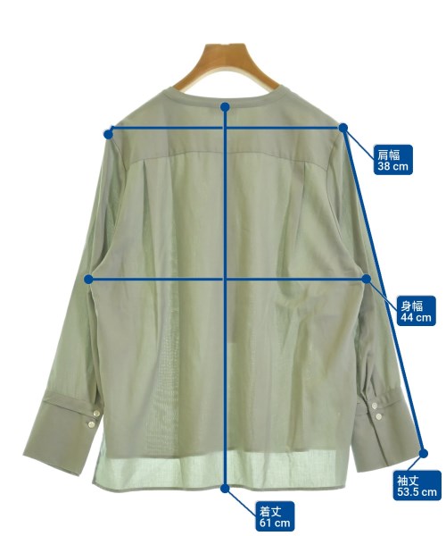 Ballsey（ボールジー）ブラウス カーキ サイズ:36(M位) レディース/2200670877096