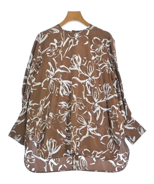 Ballsey(ボールジー)ブラウス 茶 サイズ:36(M位)/2200671691288