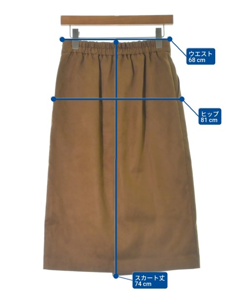 Ballsey（ボールジー）ロング・マキシ丈スカート 茶 サイズ:36(M位) レディース/2200675922012