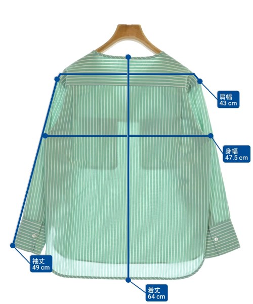 Ballsey（ボールジー）ブラウス 緑 サイズ:36(M位) レディース/2200671327040