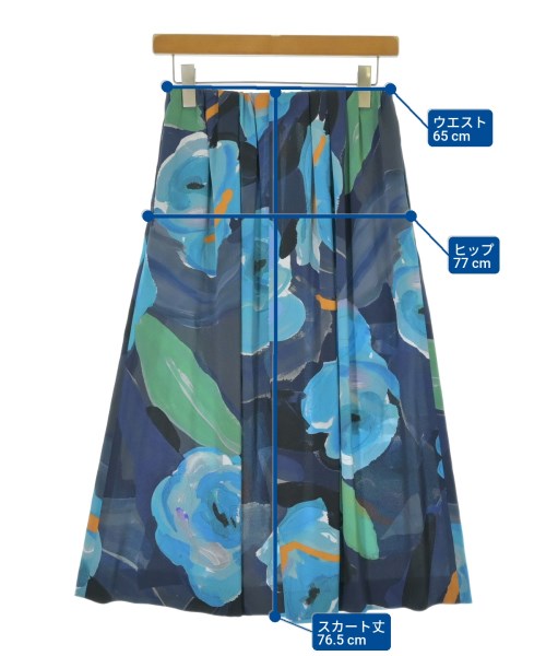 Ballsey（ボールジー）ロング・マキシ丈スカート 紺 サイズ:36(M位) レディース/2200674422056