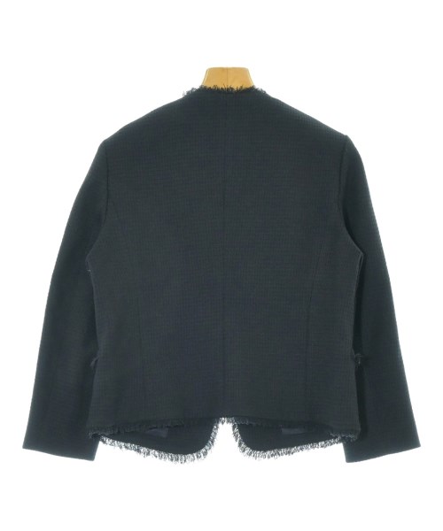 Ballsey（ボールジー）ノーカラージャケット 紺 サイズ:36(M位) レディース/2200674422063