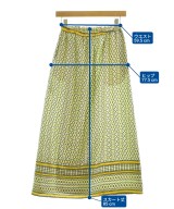 Ballsey（ボールジー）ロング・マキシ丈スカート 黄 サイズ:34(S位) レディース/2200676803457