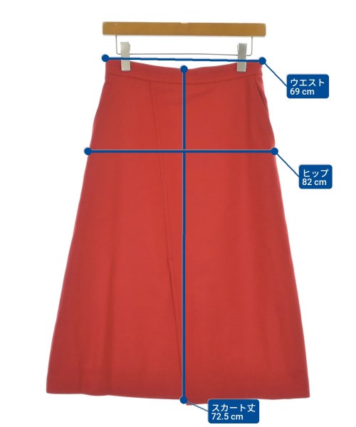 Ballsey（ボールジー）ロング・マキシ丈スカート 赤 サイズ:36(M位) レディース/2200674921030