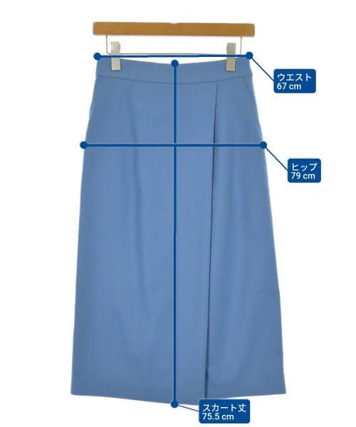 Ballsey（ボールジー）ロング・マキシ丈スカート 青 サイズ:36(M位) レディース/2200674921047