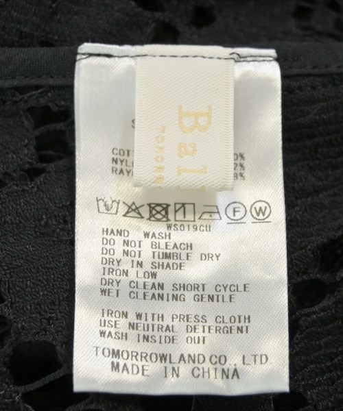 Ballsey（ボールジー）ブラウス 黒 サイズ:36(M位) レディース/2200677864099