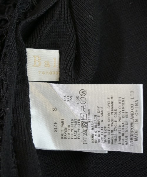 Ballsey（ボールジー）ニット・セーター 黒 サイズ:S レディース/2200675428255