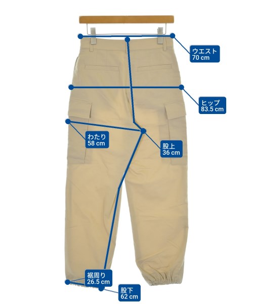Ballsey（ボールジー）カーゴパンツ ベージュ サイズ:34(S位) レディース/2200675428347