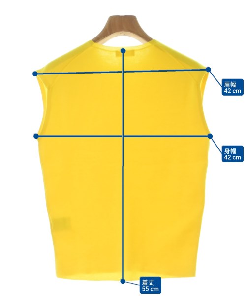 Ballsey（ボールジー）ニット・セーター 黄 サイズ:S レディース/2200675629058