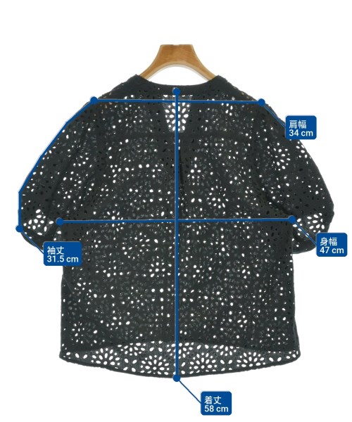 Ballsey（ボールジー）ブラウス 黒 サイズ:36(M位) レディース/2200676666106