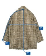 Ballsey（ボールジー）チェスターコート 茶 サイズ:36(M位) レディース/2200679105015