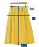 Ballsey（ボールジー）ロング・マキシ丈スカート 黄 サイズ:38(L位) レディース/2200690881066