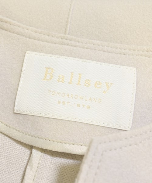 Ballsey（ボールジー）ノーカラージャケット 白 サイズ:36(M位) レディース/2200690028027