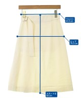 Ballsey（ボールジー）ひざ丈スカート 白 サイズ:32(XS位) レディース/2200695025014