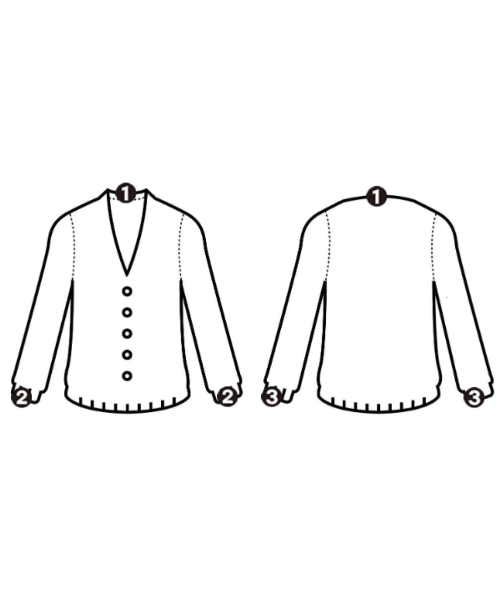 Ballsey（ボールジー）カーディガン グレー サイズ:S レディース/2200695829063