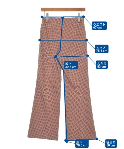 Ballsey（ボールジー）スラックス ピンク サイズ:34(S位) レディース/2200691450025