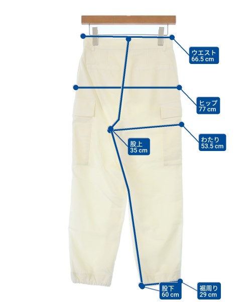 Ballsey（ボールジー）カーゴパンツ 白 サイズ:32(XS位) レディース/2200695285111